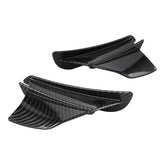 Motorcycle Winglet Aerodynamic Wing Kit Spoiler, Glossy Carbon, Matte Carbon, Forged Texture